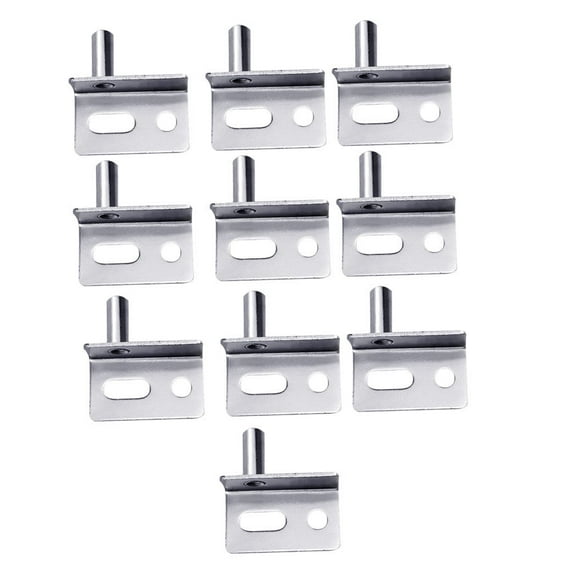 HONMEET Tall Building Rotary Door Hinge Silver 10Pcs 1In