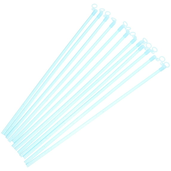 HONMEET Basious 12-Pack Plastic Handheld Flag Poles for Holiday Celebrations, Events, Parades, and Decorative Flag Displays