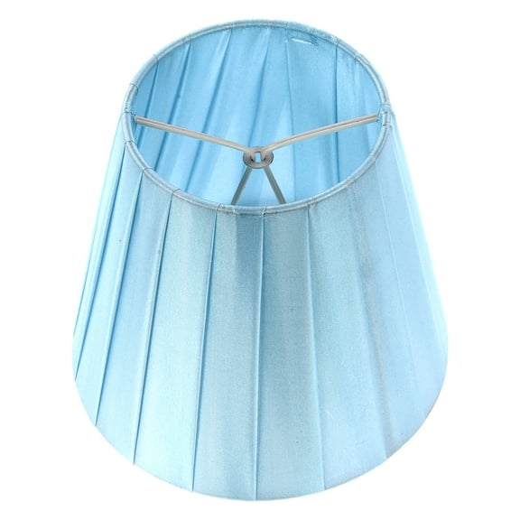 HONMEET 1Pc Elegant Blue Lamp Shade Cloth Art Light Cover for Home Table Or Wall Lamp