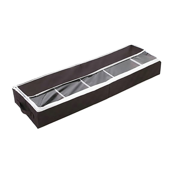 HONMEET Nonwoven Fabric Shoe Storage Box Set, Large Capacity Foldable Shoe Organizer for Closet and Home