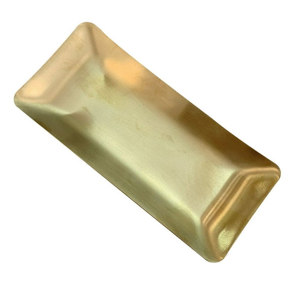 304 Stainless Steel Towel Tray Golden Rectangular Napkin Holder Paper Tray Counter Serving Dish Rack Sponge Organizer