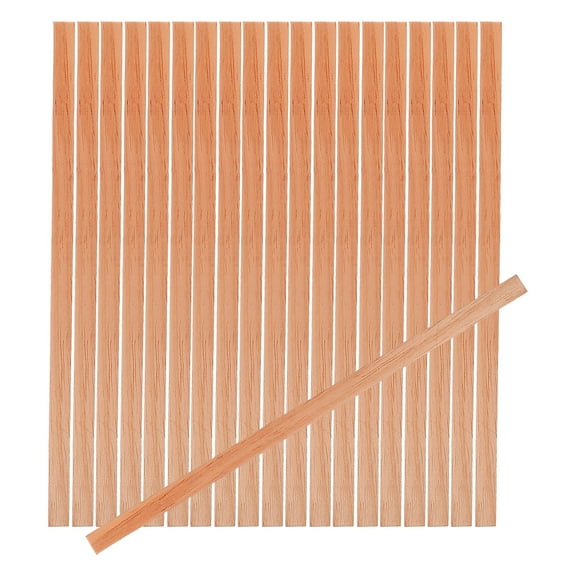 HONMEET 20Pcs Cedar Wooden Chips for Cigar Humidor Crafting Brown Decorative ps