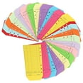 thumbnail image 1 of HONMEET 24Pcs Assorted Color Money Envelopes with Binder Pockets for Convenient Budget Organization, 1 of 7