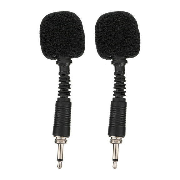 HONMEET 2-Pack Podcast Microphone Set for Back to School, Recording Microphones with Clear Sound for Streaming and Online Classes