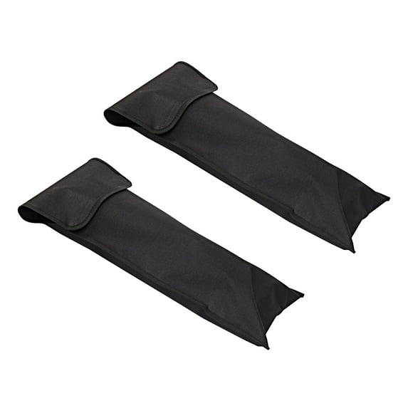 2PCS BBQ Tool Storage Bags, Oxford Cloth Grill Tool Holder Pouch for Outdoor Grilling Accessories, 18.7x8.2 Inches