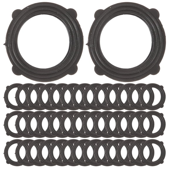 HONMEET 30Pcs Rubber Gaskets for Garden Hose Seal Replacement Washer for Gardeners and Outdoor Use