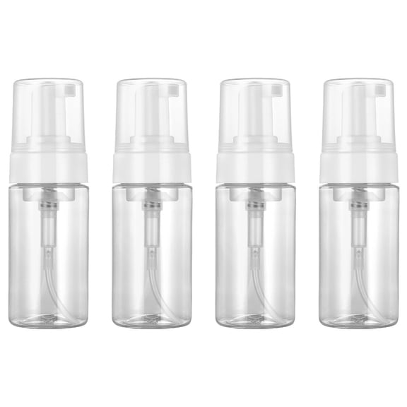 HONMEET Dispenser Bottles Plastic 4Pcs 5.63X1.86X1.86In