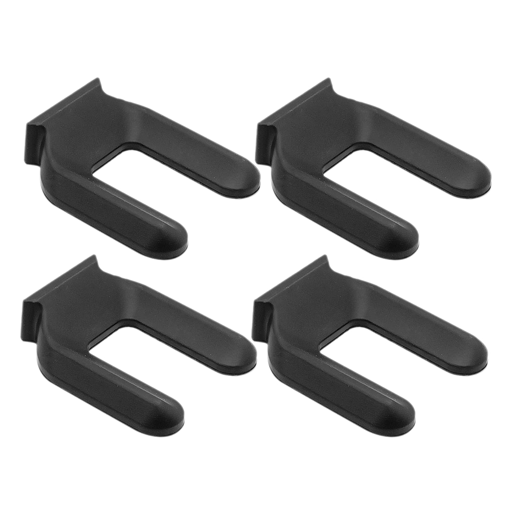 Chair Wheel Stopper 4-Pack – Anti-Slip Rubber Coasters With Slot Design, Fits Chairs, Tables, Cabinets, No Lift Installation (Size L)