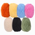 thumbnail image 1 of HONMEET  Milk Cotton Yarn 7 Pcs Soft Knitting Crochet Accessories, 1 of 8