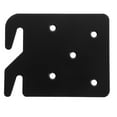thumbnail image 1 of HONMEET Bed Rail Bracket Replacement Iron Material Black for Home Bed Frame Support, 1 of 8