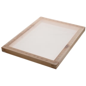 HONMEET BASIOUS Wooden Mesh Screen Frame for Fabric Printing, Crafting, Projects, and Artistic Screen Printing Supplies