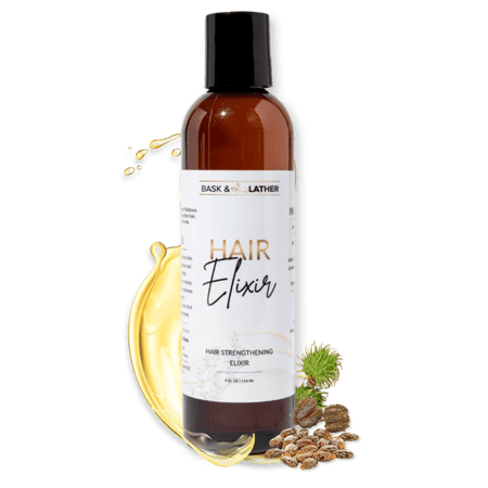 Bask & Lather Hair Elixir 4 oz