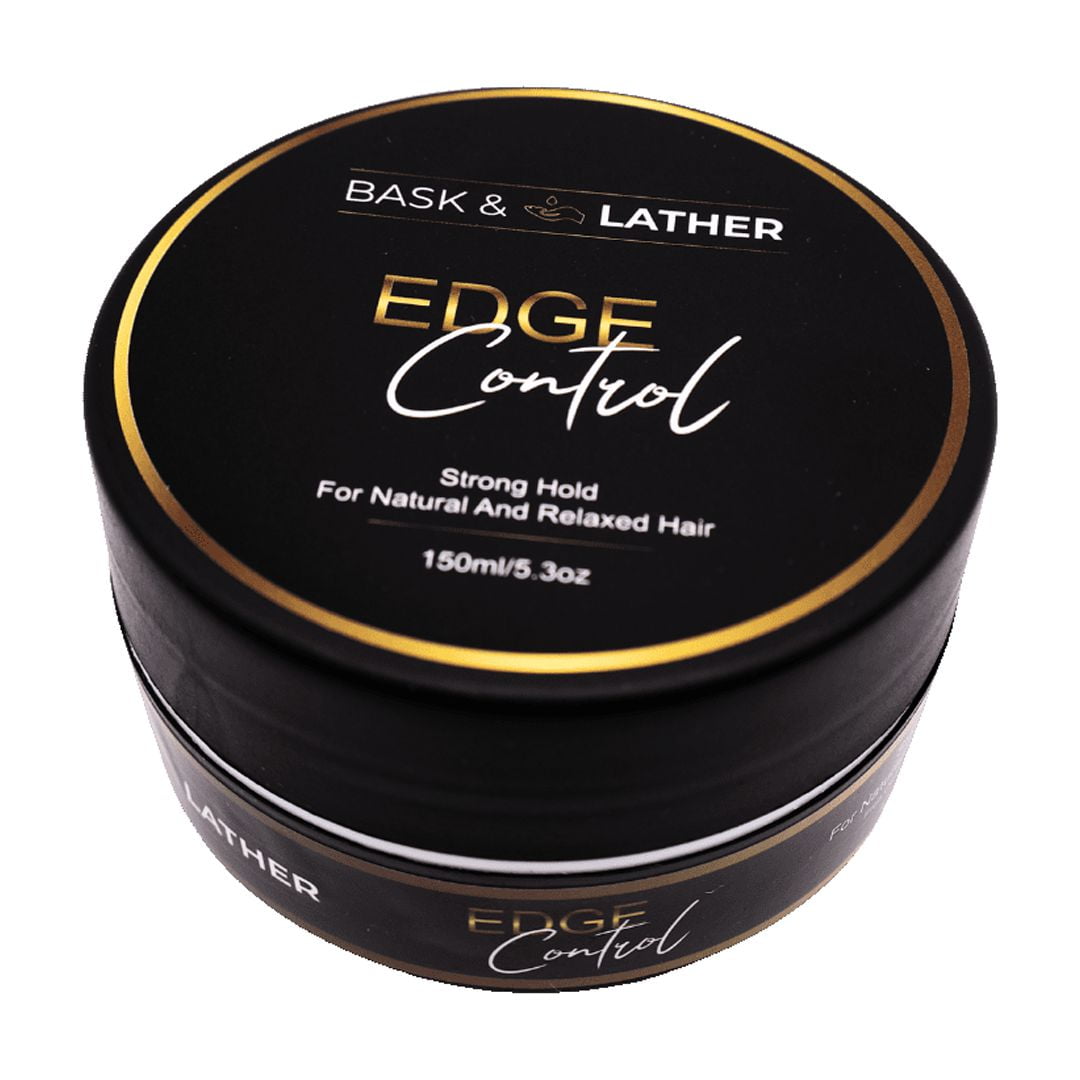 BASK & LATHER Strong Hold, Thick Edges Edge Control Styling Gel