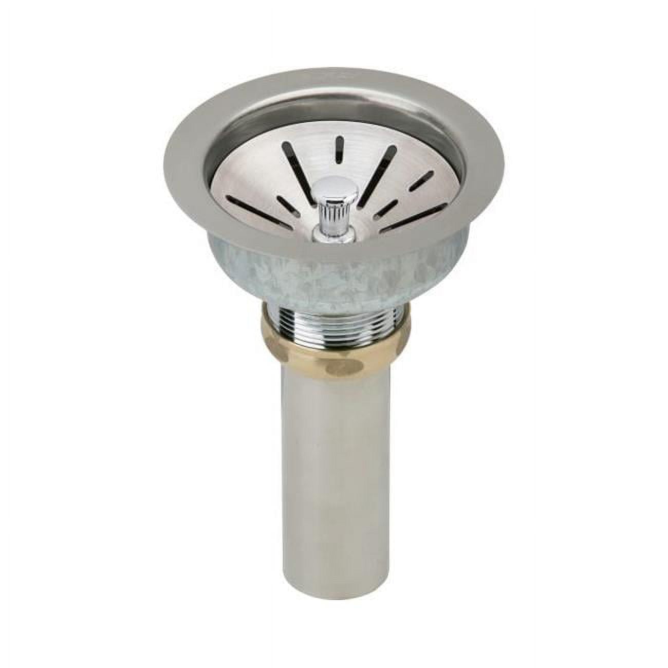 Stainless Steel Rust Resistant Basket Strainer with Stopper
