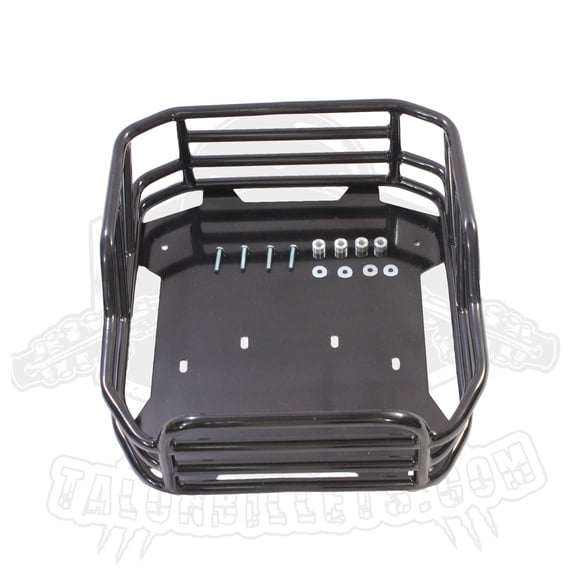 BASKET TRAIL SUPPORT LUGGAGE REAR RACK BLACK 4 HONDA CT CT125 HUNTER CUB BIKE
