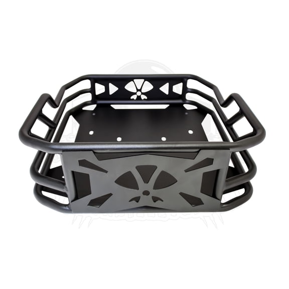 BASKET TRAIL SUPPORT LUGGAGE REAR RACK BLACK 4 HONDA CT CT125 HUNTER CUB BIKE
