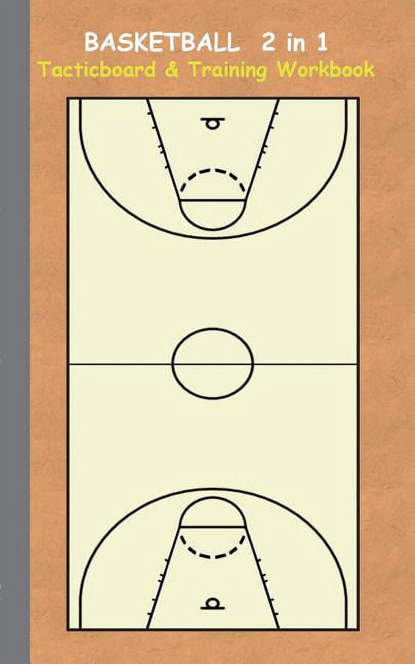 Basketball 2 in 1 Tacticboard and Training Workbook: Tactics/strategies ...