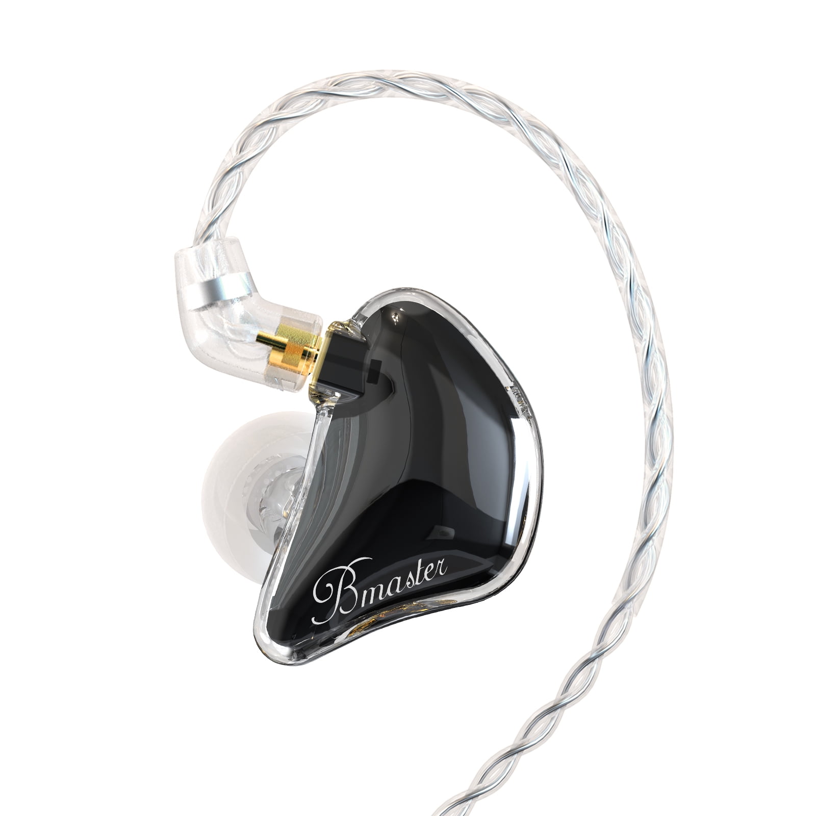 BASN Bmaster Triple Drivers in Ear Monitor Headphone with Two
