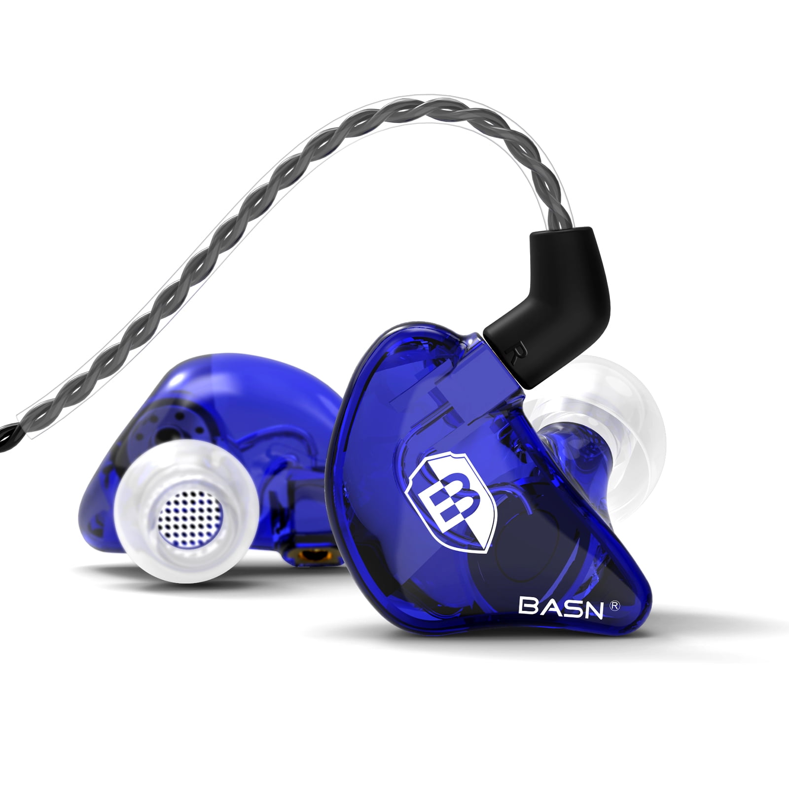 BASN Bsinger PRO インイヤーモニター ミュージシャン用 2つの取り外し可能なMMCXケーブル ノイズキャンセリングイヤホン (ブラウン) Amazon.co.jp: BASN Bsinger PRO インイヤーモニター