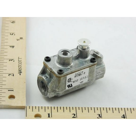 BASO Gas Products H17BA-2 - 1/4"PILOT VLV with O FLOW INTER