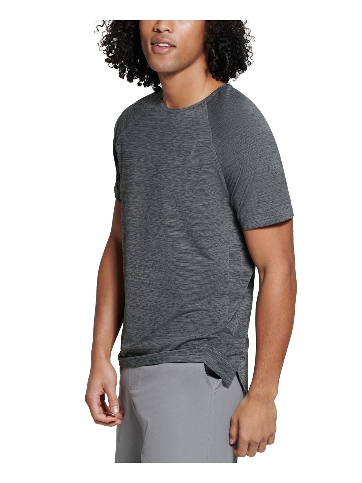 Bass Outdoor Mens Performance Graphic Crewneck Short Sleeve T-Shirt Blue S