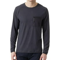 BASS OUTDOOR Mens Utili Basic T-Shirt, Black, XX-Large