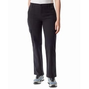 BASS OUTDOOR Womens High-Rise Canvas Cargo Pants Black, 8