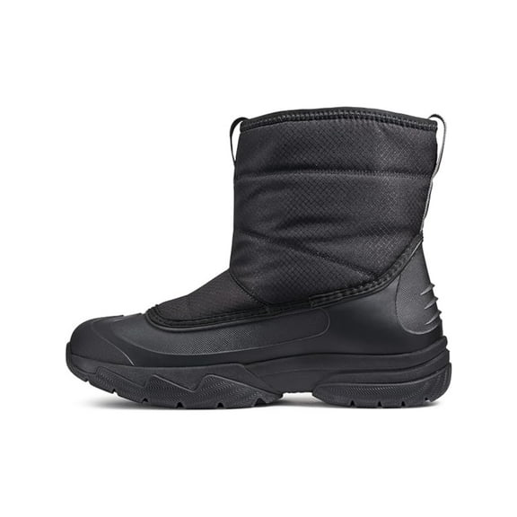 BASS OUTDOOR Womens Black Waterproof Field Round Toe Winter 7