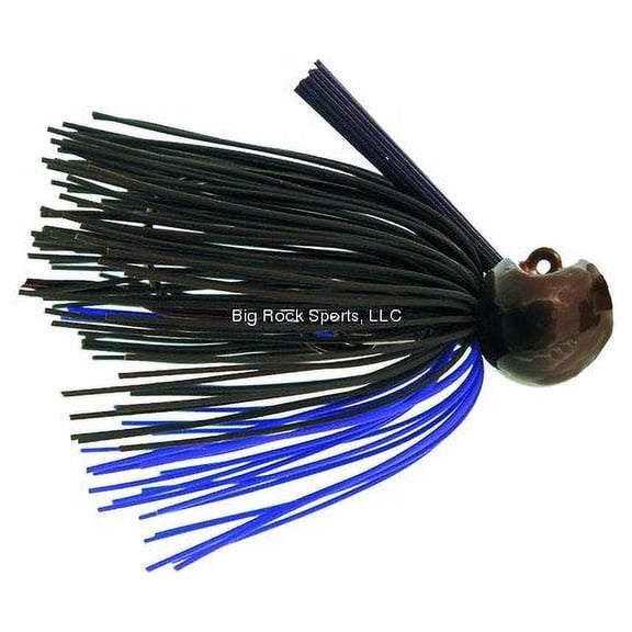 BASS PATROL FB JIG BRN/PUR 1/2 Multi-Colored