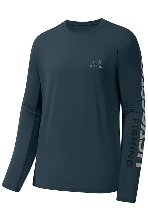 Fishing T Shirts for Men UV Sun Protection UPF 50+ Long Sleeve Tee T-Shirt