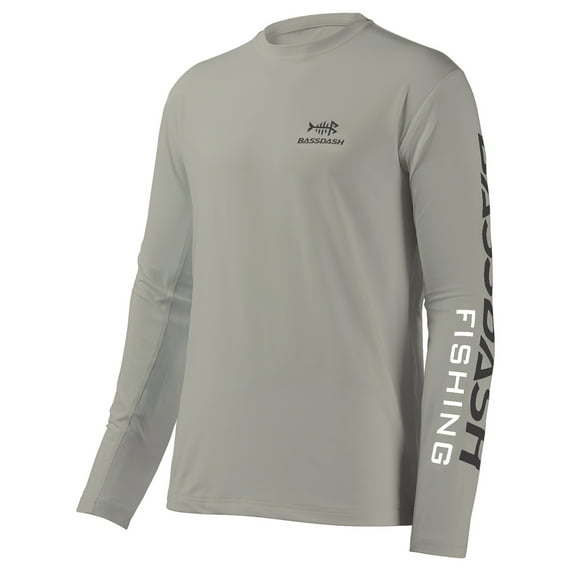 Bassdash Fishing T Shirts for Men UV Sun Protection UPF 50+ Long Sleeve Tee T-Shirt