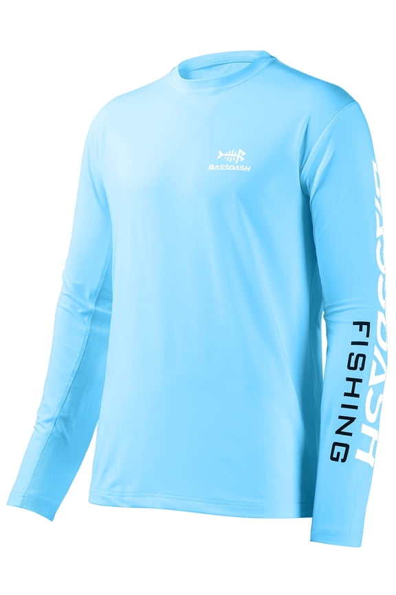 Fishing T Shirts for Men UV Sun Protection UPF 50+ Long Sleeve Tee T-Shirt