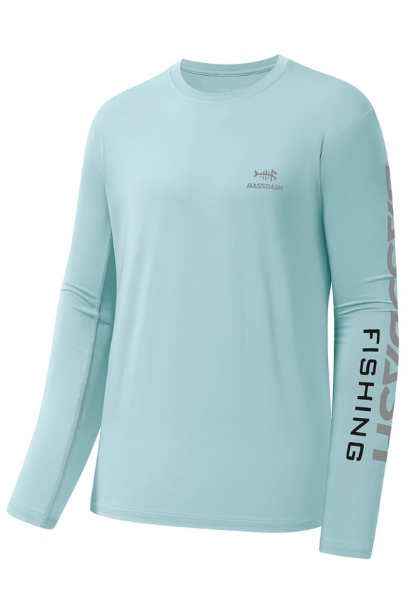 Fishing T Shirts for Men UV Sun Protection UPF 50+ Long Sleeve Tee T-Shirt