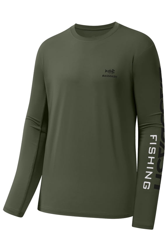 Fishing T Shirts for Men UV Sun Protection UPF 50+ Long Sleeve Tee T-Shirt