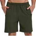thumbnail image 1 of BASSDASH Men's 7" Inseam Hiking Fishing Shorts UPF 50+ with 3 Zipper Pockets Lightweight Water Resistant Quick Dry Outdoor FP12M, 1 of 8