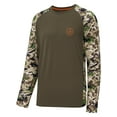 thumbnail image 1 of BASSDASH Men’s Lightweight Camo Hunting Shirt UPF 50+ Sun Protection Long Sleeve Hiking Fishing Performance Tee Mesh Panels, 1 of 7