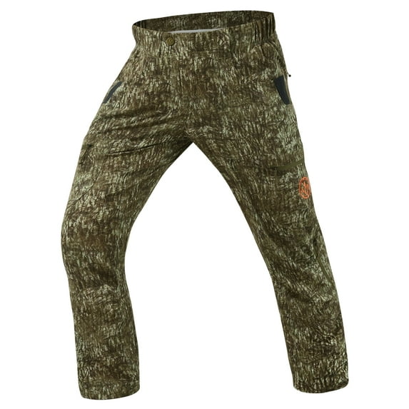 BASSDASH Men’s Lightweight Hunting Pants 34-Way Stretch Breathable Water Resistant for Turkey Early Season Spring Summer