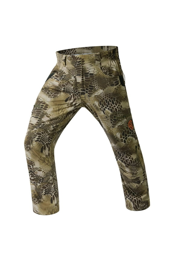 Men’s Lightweight Hunting Pants 51-Way Stretch Breathable Water Resistant for Turkey Early Season Spring Summer