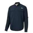 thumbnail image 1 of BASSDASH Men's Performance Fishing Shirt Button Down Long Sleeve UPF 50 Quick Dry FS21M, 1 of 6
