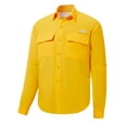 thumbnail image 1 of BASSDASH Men's Performance Fishing Shirt Button Down Long Sleeve UPF 50 Quick Dry FS21M, 1 of 7