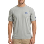 BASSDASH Men’s UPF 50+ Sun Protection Fishing Shirt Short Sleeve UV T-Shirt