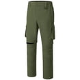thumbnail image 1 of BASSDASH Men’s Quick Dry Convertible Water Resistant UPF 50+ Pants FP02M, 1 of 7
