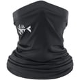 thumbnail image 1 of Bassdash Adjustable UPF 50+ UV Sun Protection Face Mask, New Black, 1 Count, 1 of 7