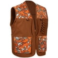 thumbnail image 1 of BASSDASH Unisex Upland Game Field Water-Resistant Bird Hunting Vest with Multi Pockets Brown/Orange Men Women FV11, 1 of 7
