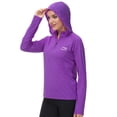 thumbnail image 1 of BASSDASH Women’s UPF 50+ Performance Hoodie Long Sleeve UV Fishing Hiking Shirt, 1 of 5