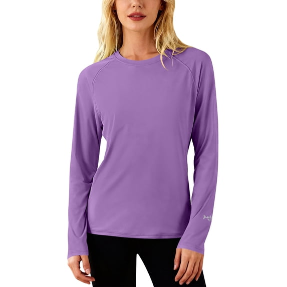 BASSDASH Women’s UPF 50+ UV Sun Protection T-Shirt Long Sleeve Fishing Hiking Performance Shirts