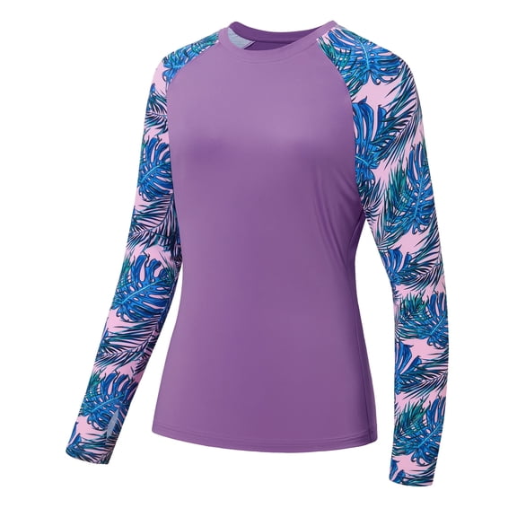 BASSDASH Women’s UPF 50  UV Sun Protection T-Shirt Long Sleeve Fishing Hiking Performance Shirts