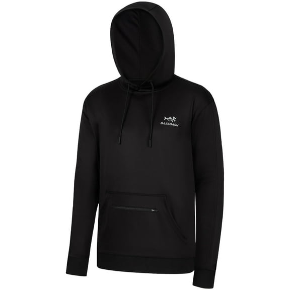 BASSDASH Men’s Hunting Fleece Hoodie Midweight Water Resistant Performance Camo Fishing Outdoor Pullover Sweatshirt FS29M