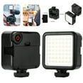 thumbnail image 1 of BASSTOP LED Video Light on Camera, Portable Photography Lighting Kit Photo Studio Fill Lamp, 1 of 9