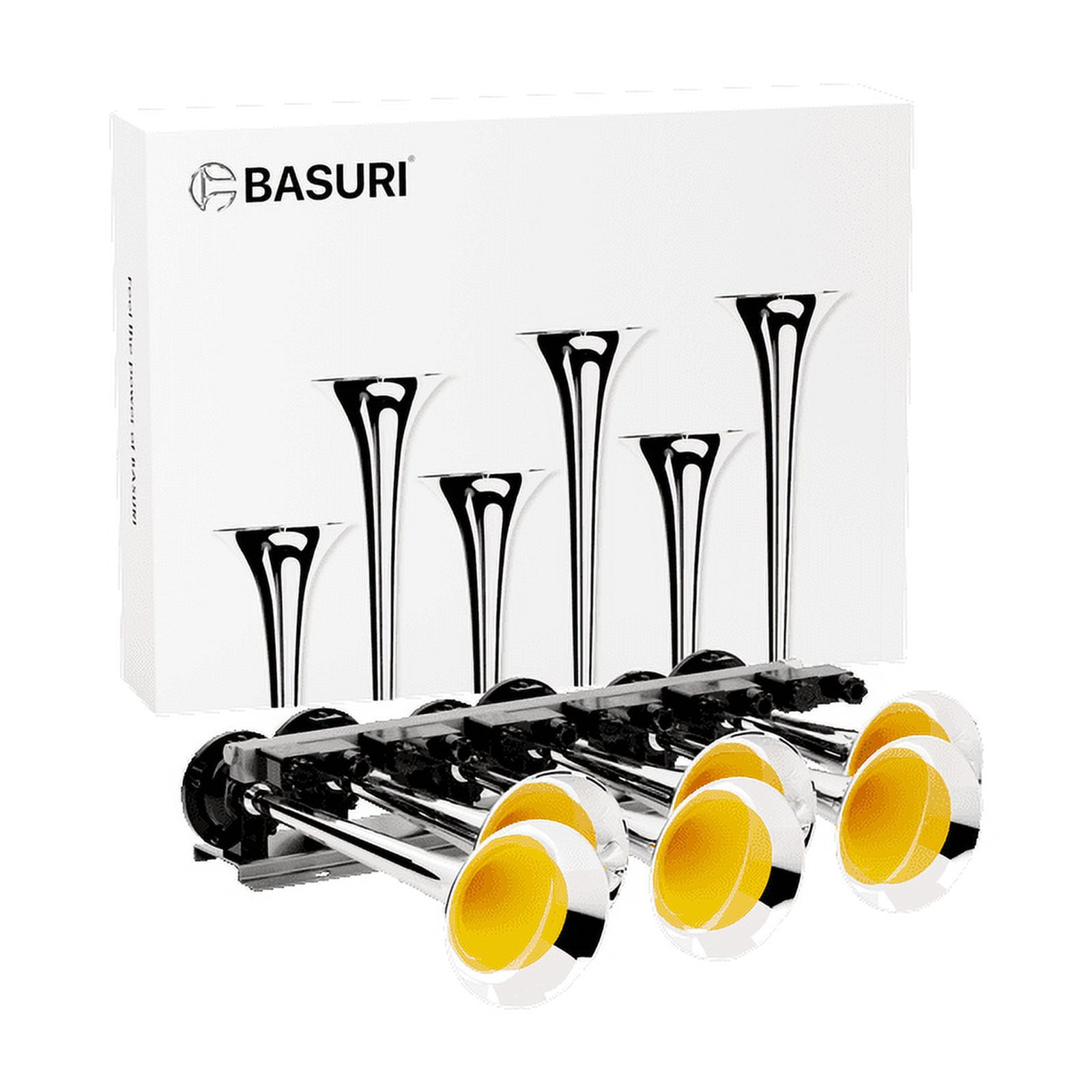 130DB Loud Air Horn BASURI Musical Air Horn - 130DB Baby Shark 2.0